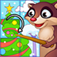 Animals Jigsaw Puzzle: logic games for preschool kids four years old and up by Hedgehog Academy app icon