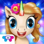Pony Care Rainbow Resort: Enchanted Spa, Fashion Designer & Makeover Magic App icon