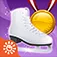 Gold Medal Figure Skating Game – Play Free Ice Skate Dance Girl Winter Sports Games App icon