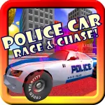 Police Car Race & Chase For Toddlers and Kids App icon