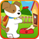 Cute Puppy Dog Seesaw Jumping XD app icon