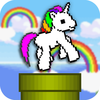 Flappy Rainbow Unicorn Flying app icon