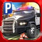 3D Police Parking Simulator Game ios icon