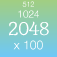 2048 Game with 100 Puzzle Levels app icon