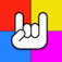 Rainbow Rock Tiles app icon