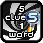 5 Clues 1 Word App icon