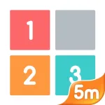 One Two Three: 123 number puzzle game about connecting the best fun of 2048 and Threes App icon