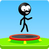Trampoline Man (Stickman Game) app icon