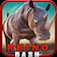 Rhino Dash ( Rampage Simulator Game ) App icon