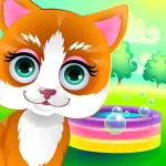 Kitten Park Fun App Icon