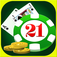 21- A Blackjack Card Game app icon