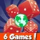 Dice World! 6 Games! App icon