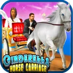 Cinderella Horse Carriage Racing App icon