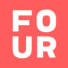 Swipe Four: 4-Letter Word Game app icon