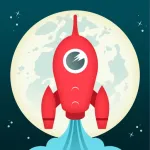 Let's Go Rocket App Icon