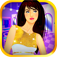 White and Gold Girl Dressup app icon