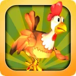 Hay Rush: Super Chicken Run App Icon