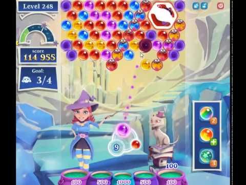Video guide by skillgaming: Bubble Witch Saga 2 Level 248 #bubblewitchsaga