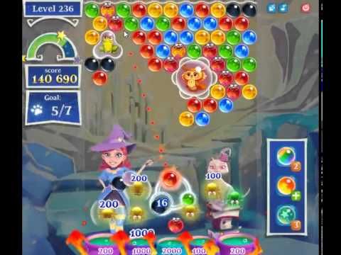 Video guide by skillgaming: Bubble Witch Saga 2 Level 236 #bubblewitchsaga