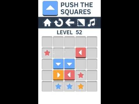 Video guide by anonim antoni: Push The Squares Level 52 #pushthesquares