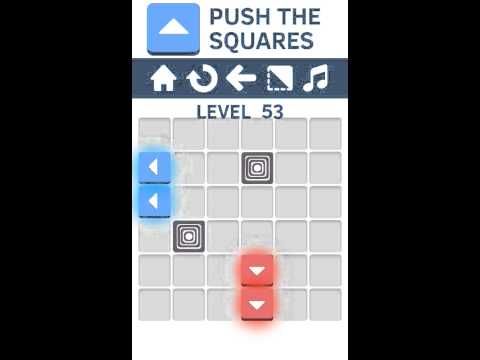Video guide by anonim antoni: Push The Squares Level 53 #pushthesquares