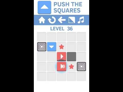 Video guide by anonim antoni: Push The Squares Level 36 #pushthesquares
