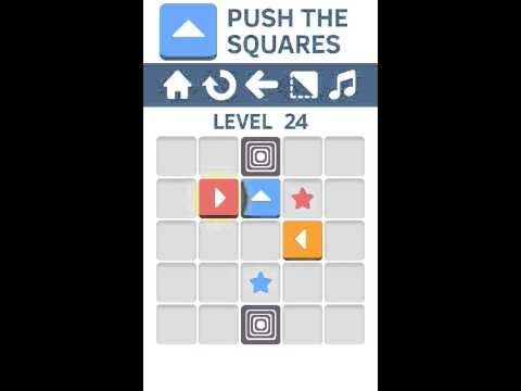 Video guide by anonim antoni: Push The Squares Level 24 #pushthesquares
