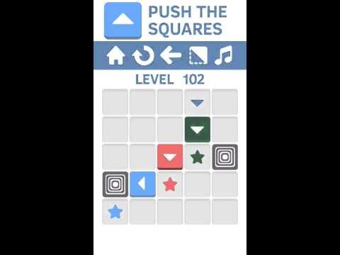 Video guide by anonim antoni: Push The Squares Level 102 #pushthesquares