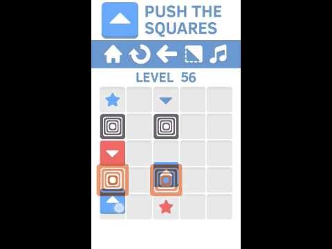 Video guide by anonim antoni: Push The Squares Level 56 #pushthesquares