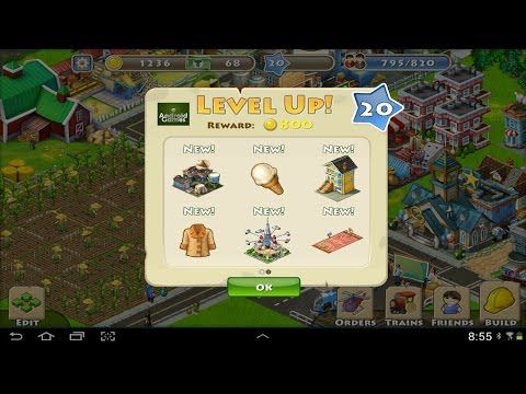Video guide by Android Games: Township Level 20 #township