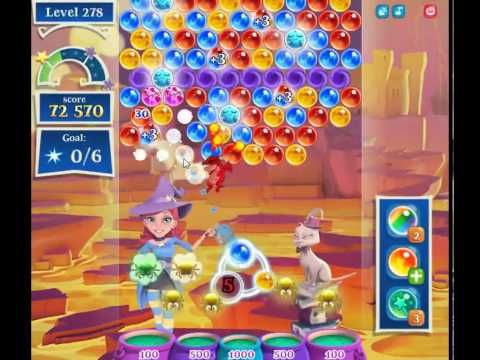 Video guide by skillgaming: Bubble Witch Saga 2 Level 278 #bubblewitchsaga