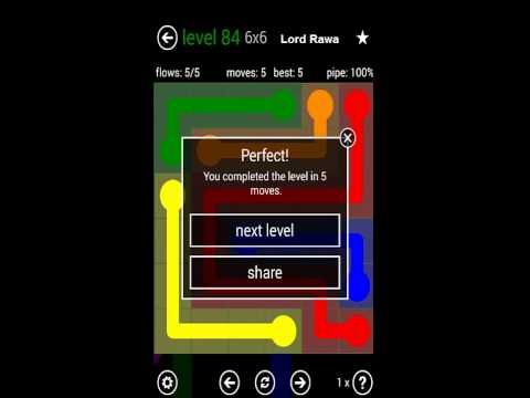 Video guide by Lord Rawa: Flow Free 6x6 levels 76-90 #flowfree