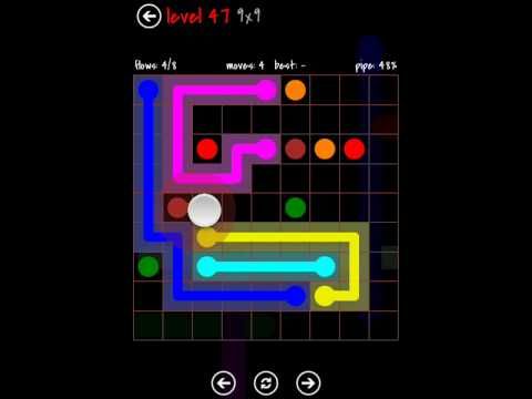 Video guide by TheDorsab3: Flow Free 9x9 level 47 #flowfree