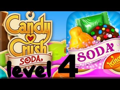 Video guide by Tao San: Candy Crush Soda Saga Level 4 #candycrushsoda