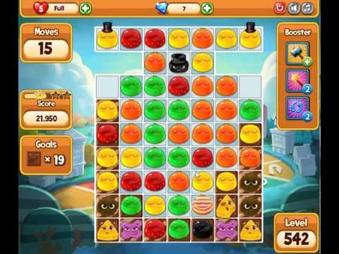 Video guide by : Pudding Pop Mobile Level 542 #puddingpopmobile