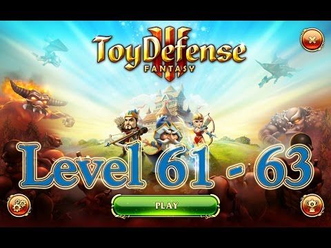 Video guide by Alex R.: Toy Defense 3: Fantasy Levels 61 - 63 #toydefense3