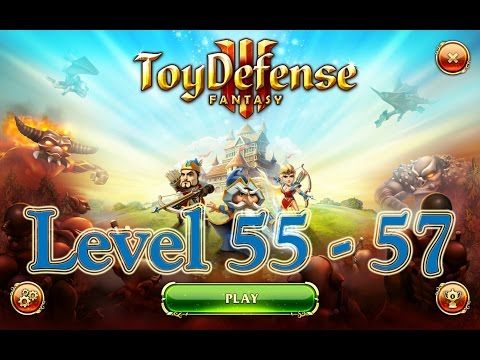 Video guide by Alex R.: Toy Defense Levels 55 - 57 #toydefense