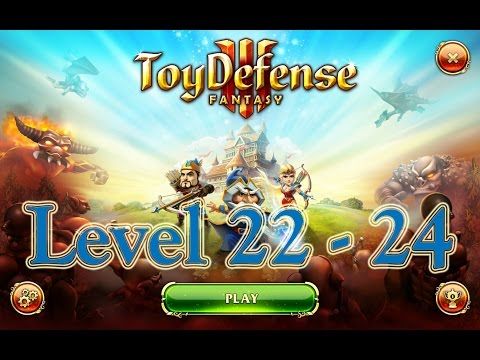 Video guide by Alex R.: Toy Defense Levels 22 - 24 #toydefense