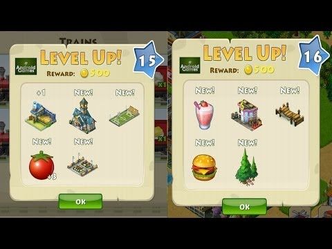 Video guide by Android Games: Township Level 15-16 #township