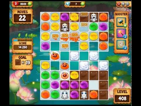 Video guide by skillgaming: Pudding Pop Mobile Level 408 #puddingpopmobile
