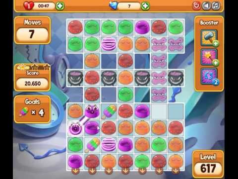 Video guide by skillgaming: Pudding Pop Mobile Level 617 #puddingpopmobile