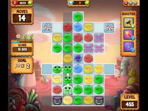 Video guide by skillgaming: Pudding Pop Mobile Level 455 #puddingpopmobile