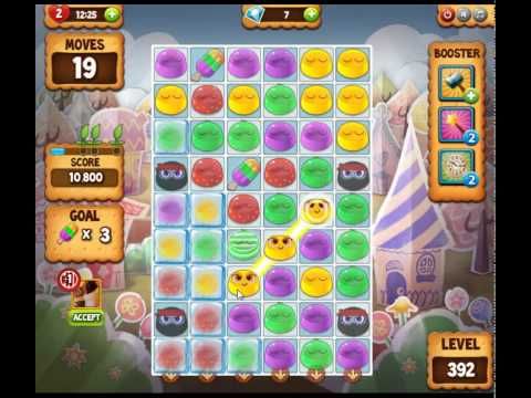 Video guide by skillgaming: Pudding Pop Mobile Level 392 #puddingpopmobile