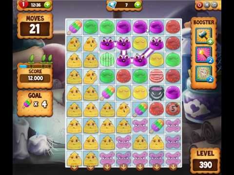 Video guide by skillgaming: Pudding Pop Mobile Level 390 #puddingpopmobile