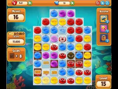 Video guide by MR GAMES SAGAS: Pudding Pop Mobile Level 15 #puddingpopmobile