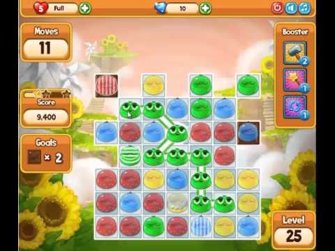Video guide by GAMES PUDDING POP: Pudding Pop Mobile Level 25 #puddingpopmobile