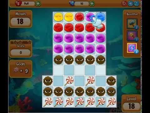 Video guide by MR GAMES SAGAS: Pudding Pop Mobile Level 18 #puddingpopmobile