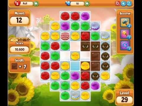 Video guide by GAMES PUDDING POP: Pudding Pop Mobile Level 29 #puddingpopmobile