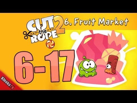 Video guide by KloakaTV: Cut the Rope 2 Level 6-17 #cuttherope