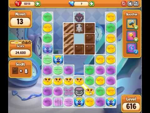 Video guide by : Pudding Pop Mobile Level 616 #puddingpopmobile